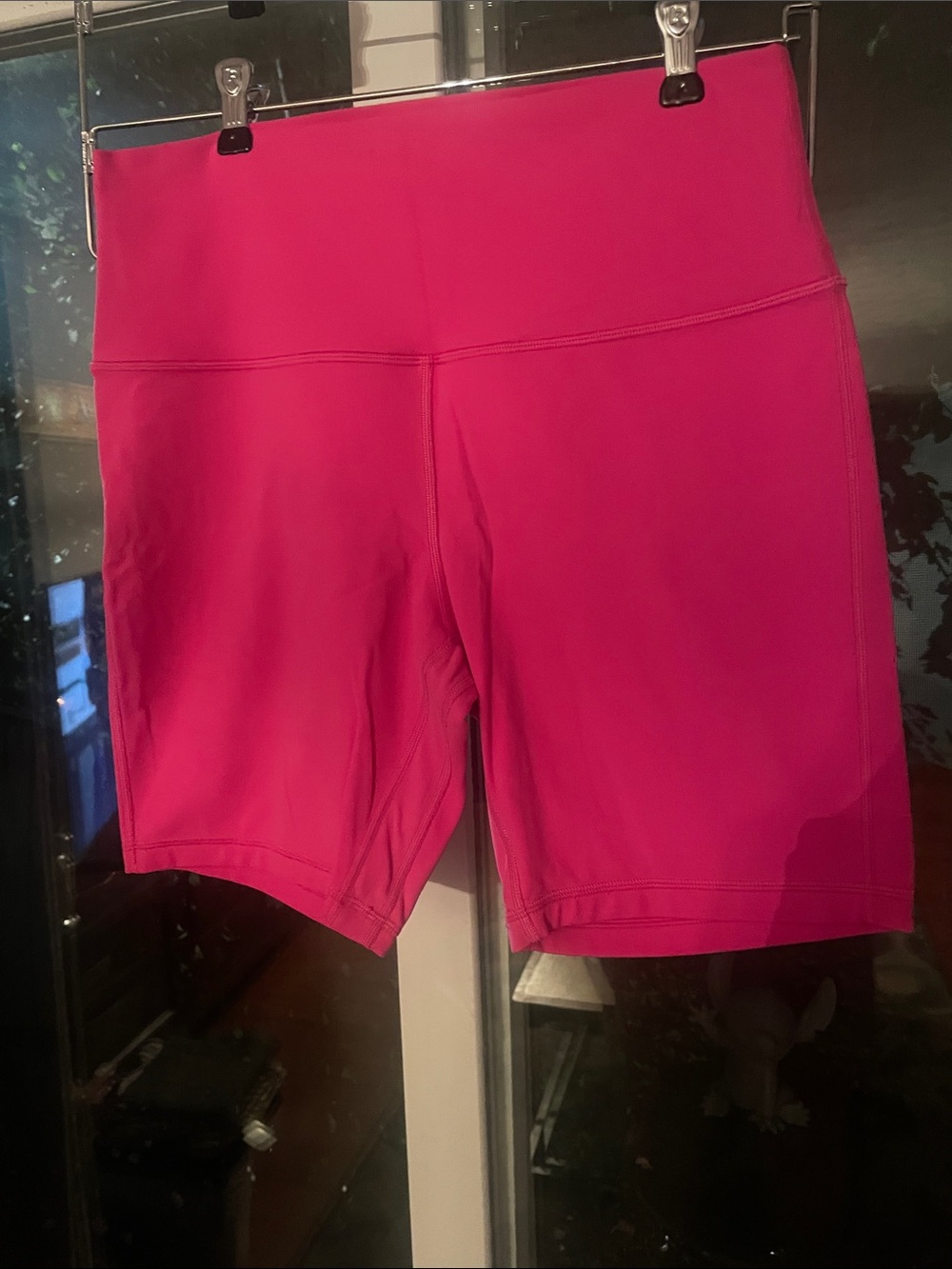 Lululemon Women’s High-Waist Hot Pink Athletic Shorts